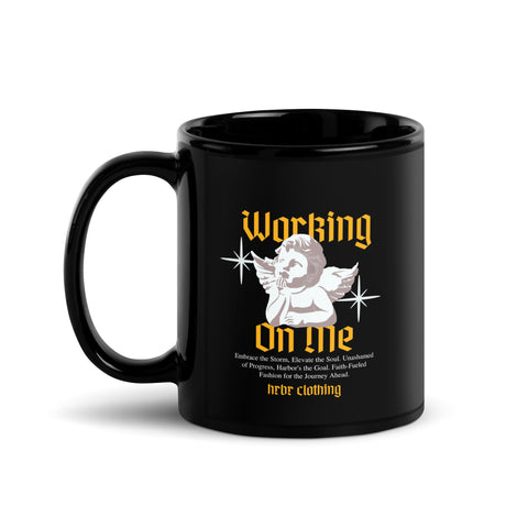 working on me mug