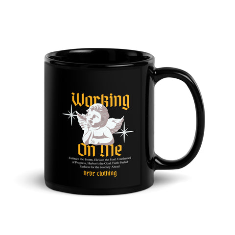 working on me mug