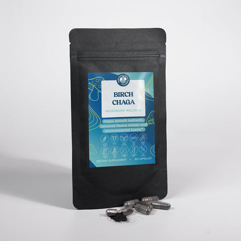 Birch Chaga Microbiome Wellness Capsules